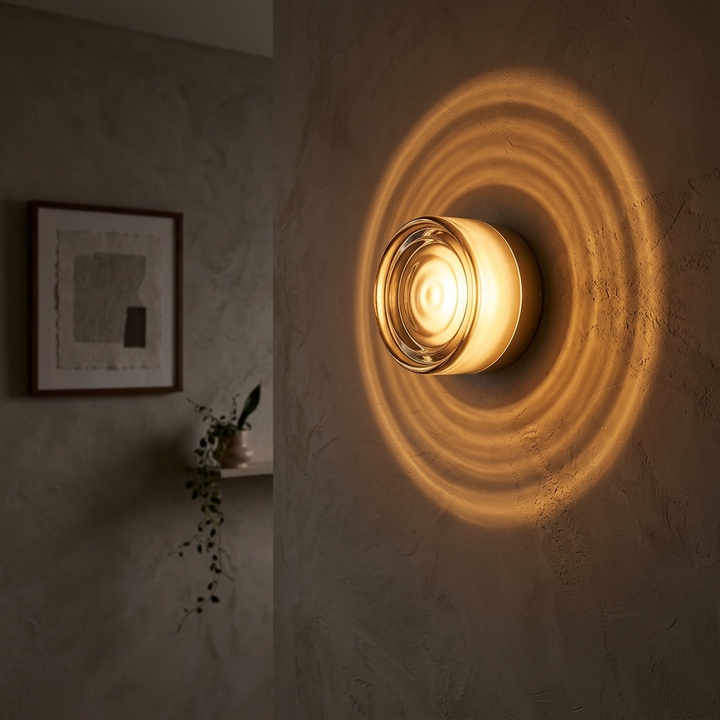 Lumara – Rzeźbiona Vägg Lampa Justerbar