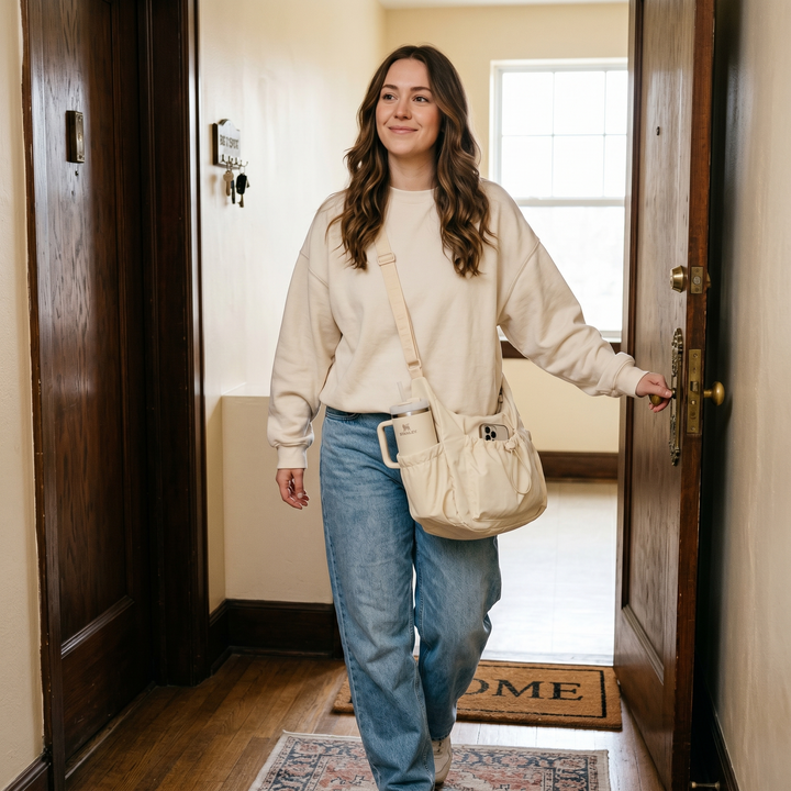Nela – Väska crossbody typu hobo