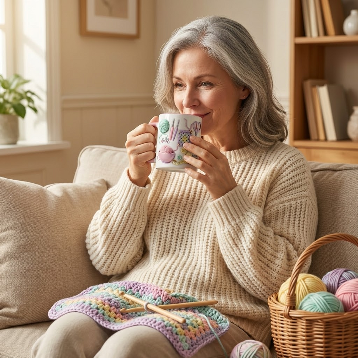 Yarnlove – mugg för rękodzieła 3D dla dziewiarek i szydełkujących