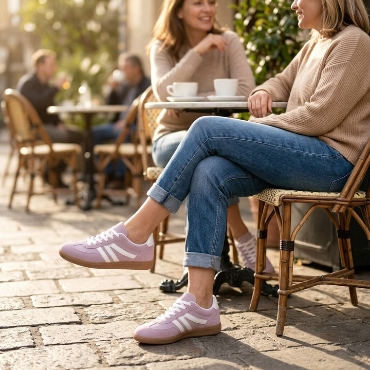 Vossa - Kobiece Retro Sneakers z Wyściółką