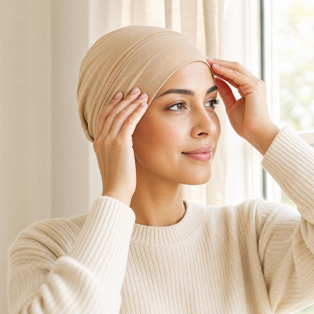 Solenna – Mjuk czapka turbanowa