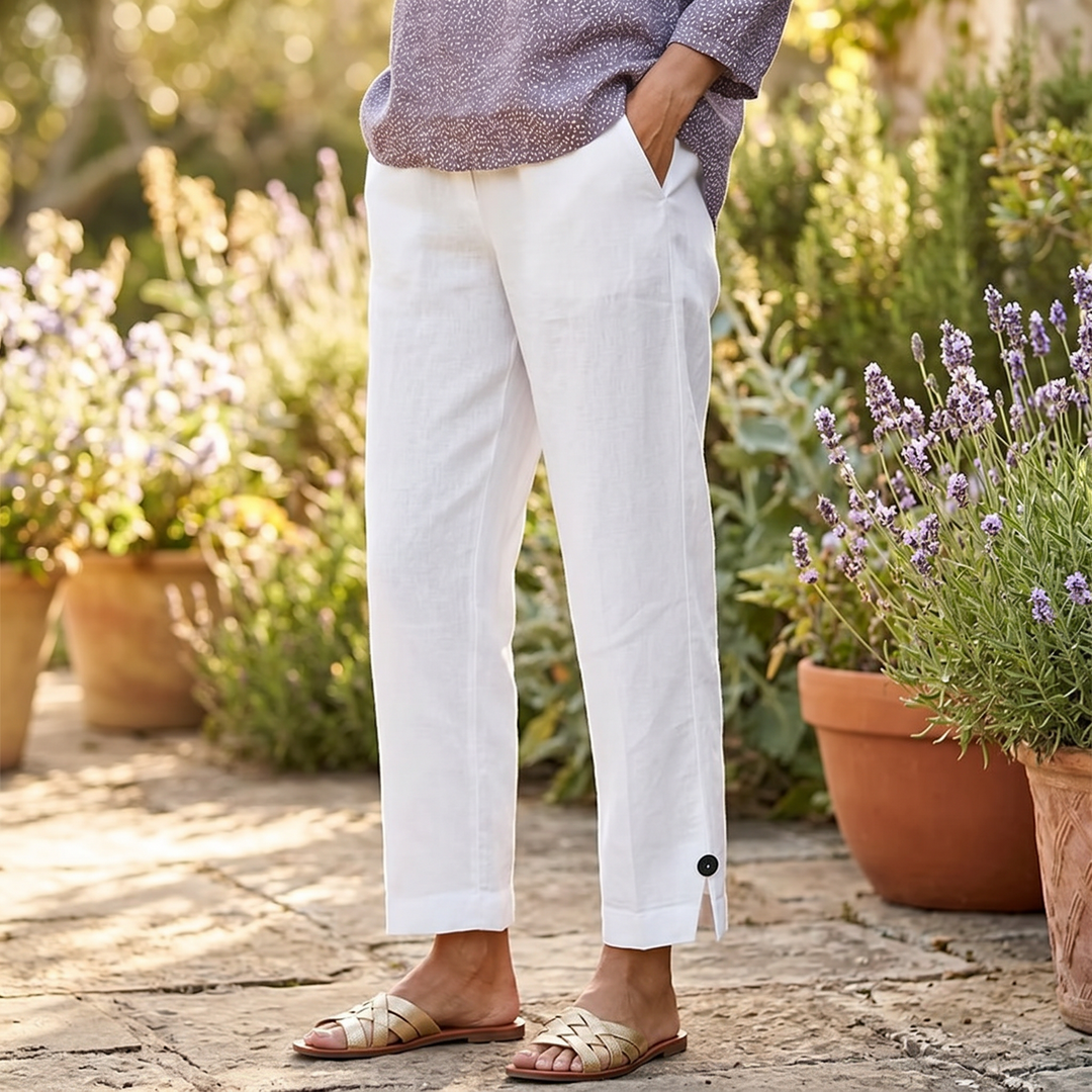 Womee – Kobiece Byxor Cropped Soft-Stretch