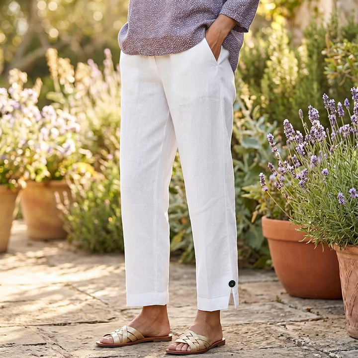 Womee – Kobiece Byxor Cropped Soft-Stretch
