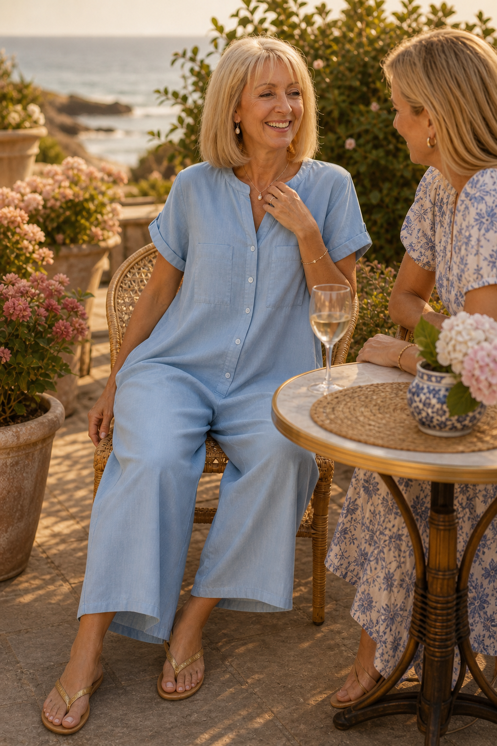 Wearbella – Lös kombinezon z vida ben i kieszeniami