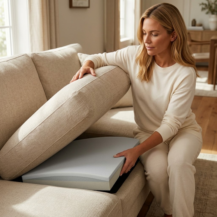 Poduszka wspierająca z pianki Memory Foam FoamLift för opadających kanap