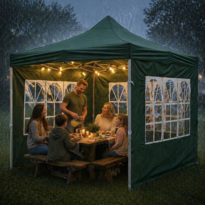 Shelterly – Skyddande panele sido på zadaszenie