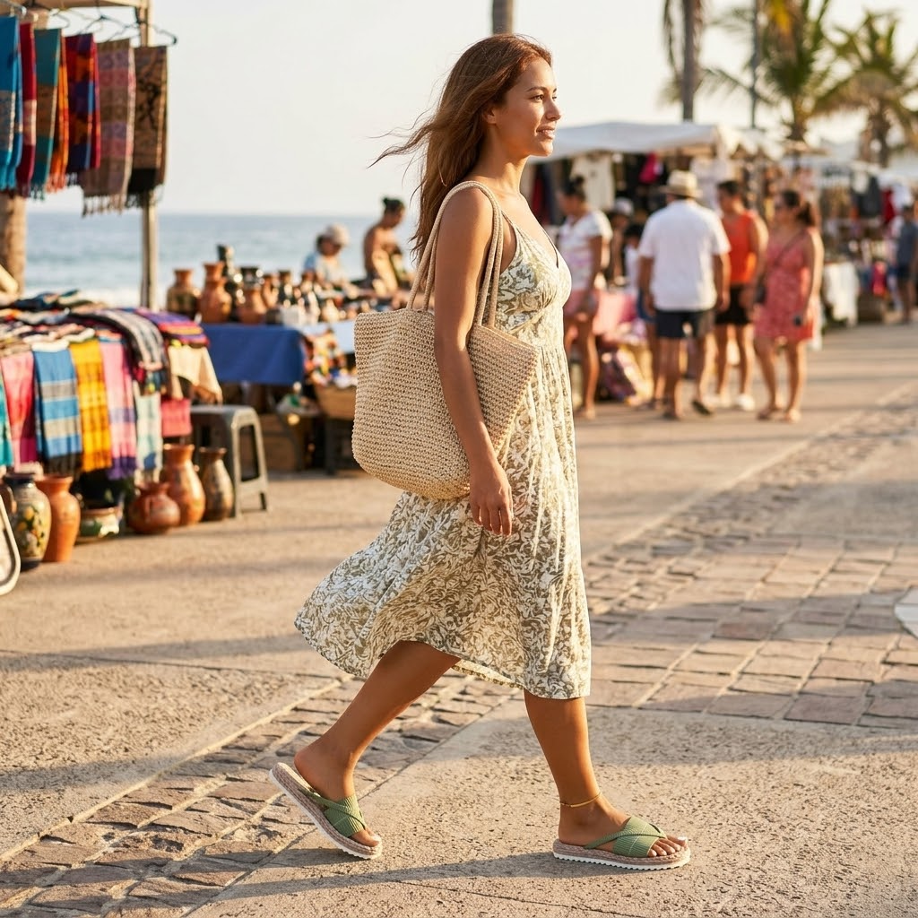 Lunara – Mjuka sandaler w stilu espadryli