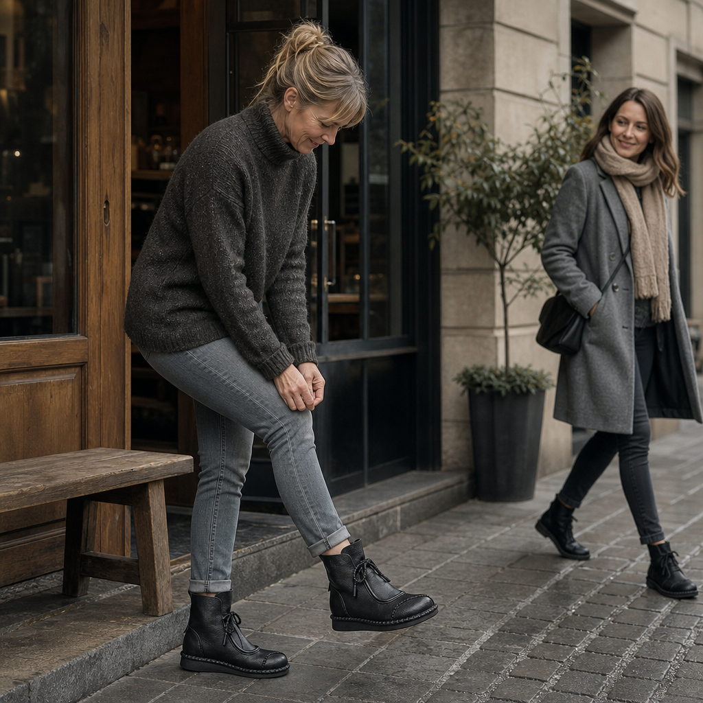Vintara – Vintage Boots på Sznurowanie