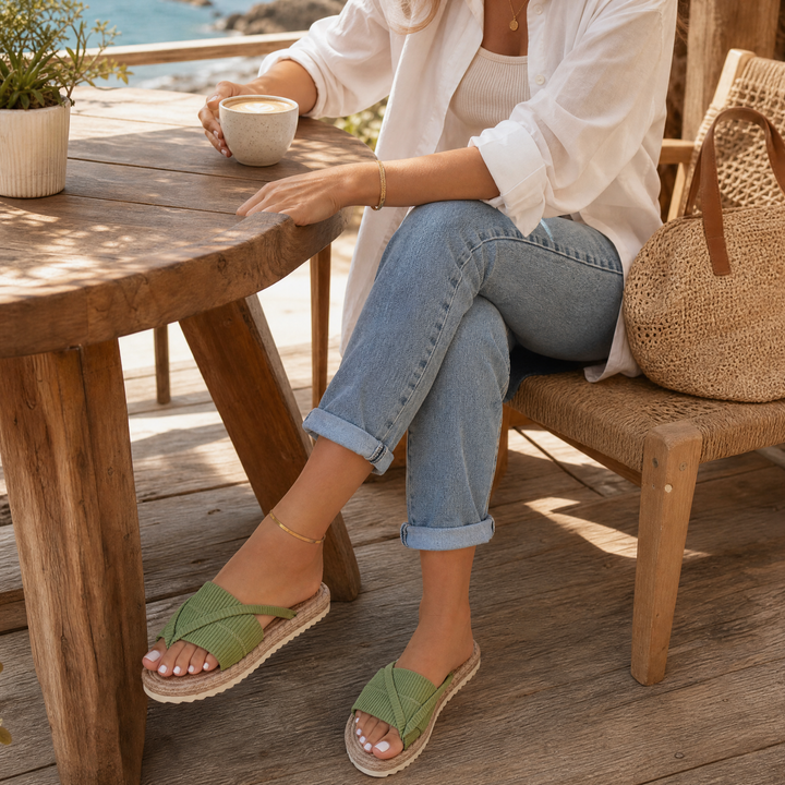 Lunara – Mjuka Wplecione Sandaler på Lato