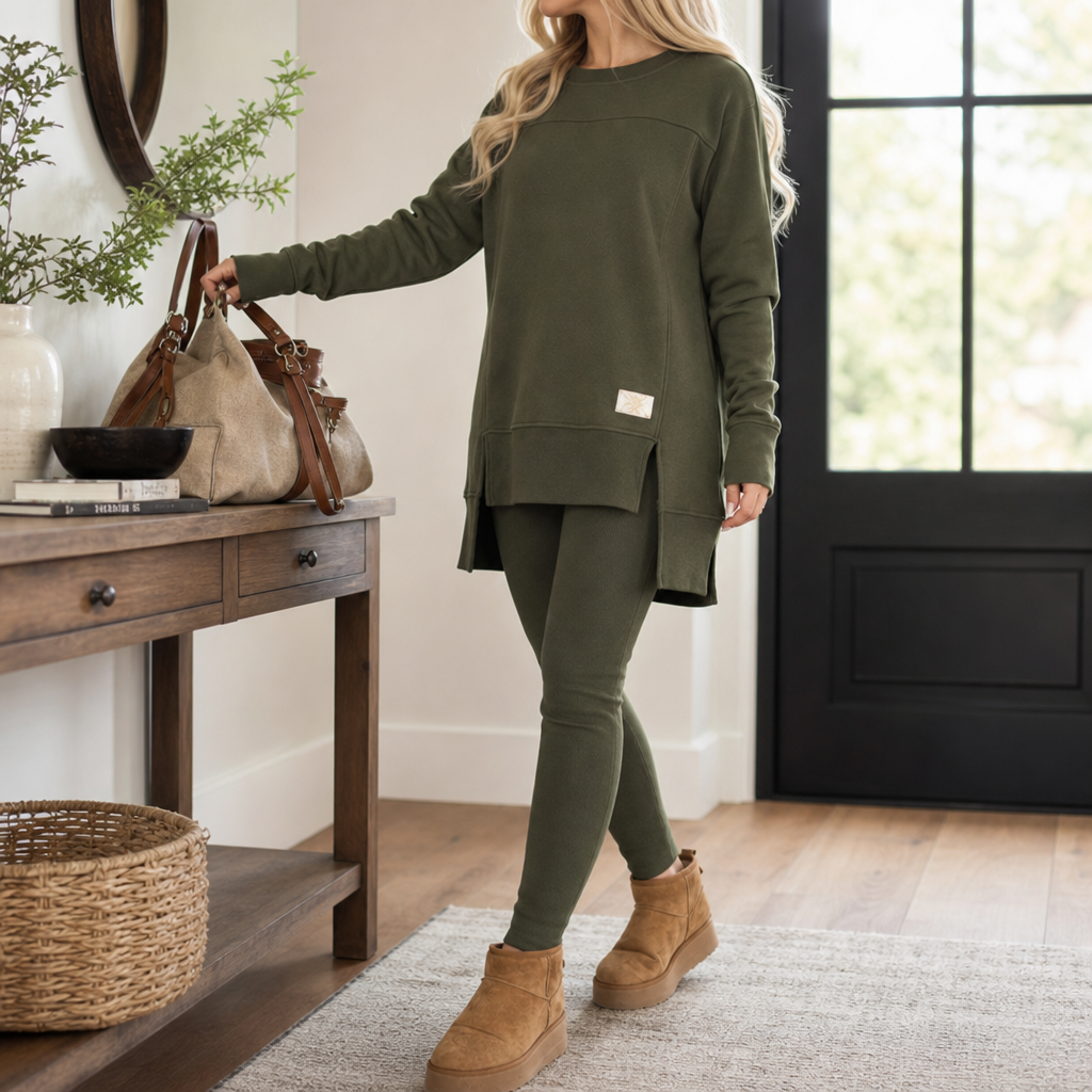 Wearbella – Set z rozciętymi ręKaffemi i spodniami