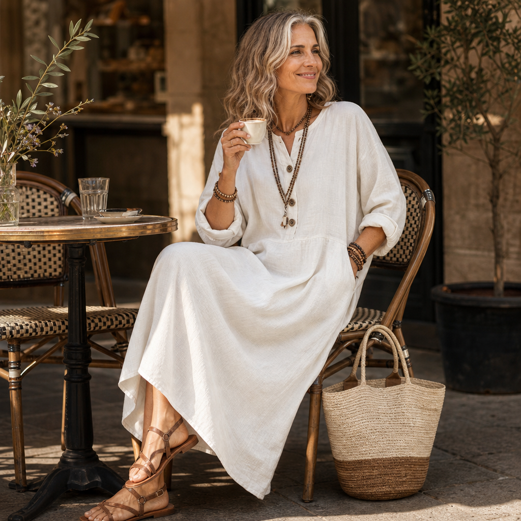 Wearbella – Bezrękawowa Klänning Maxi z Kieszeniami