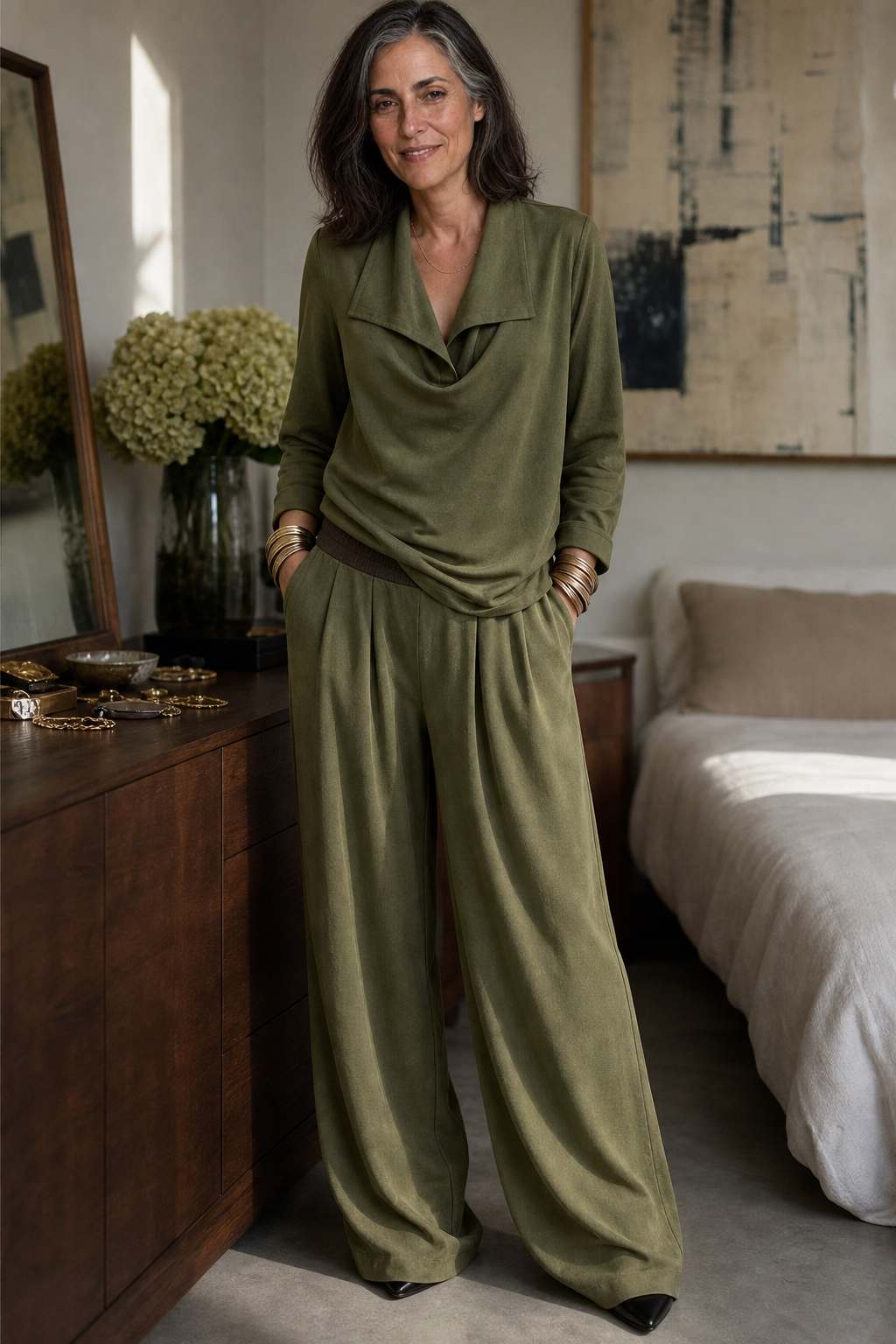 Wearbella – Dzianinowy Top z Żebrowanym Wzorem i Byxor