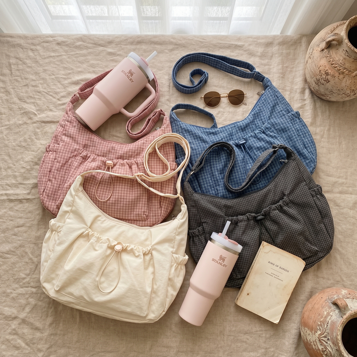 Nela – Väska crossbody typu hobo
