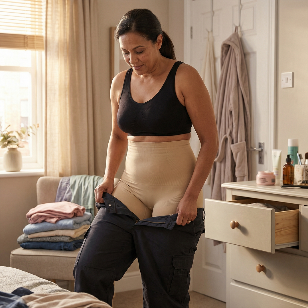 Sculpta – Shorts modelujące med hög midja i kontrolą mage