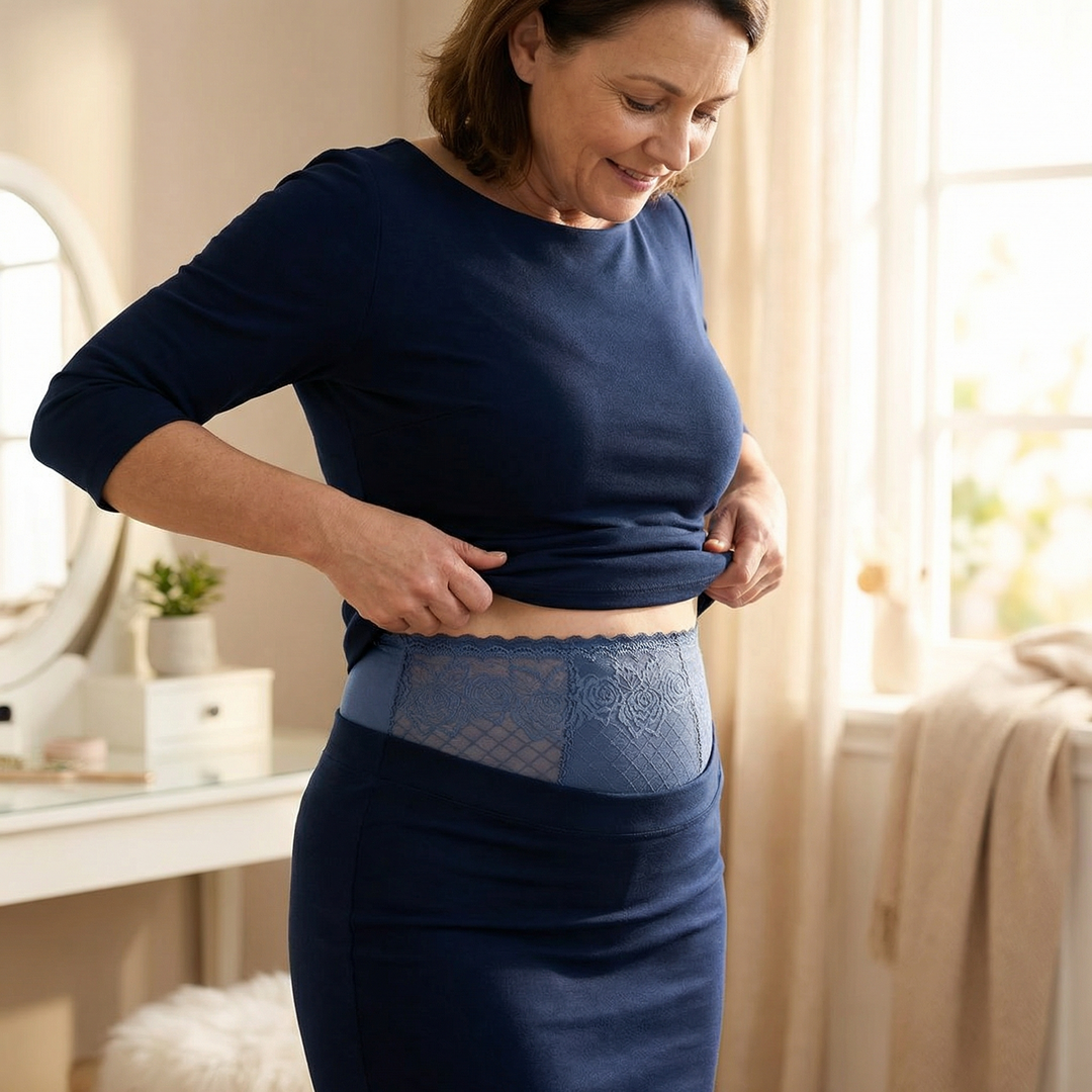 Lacyfit – Jedwabne modelujące majtki med hög midja