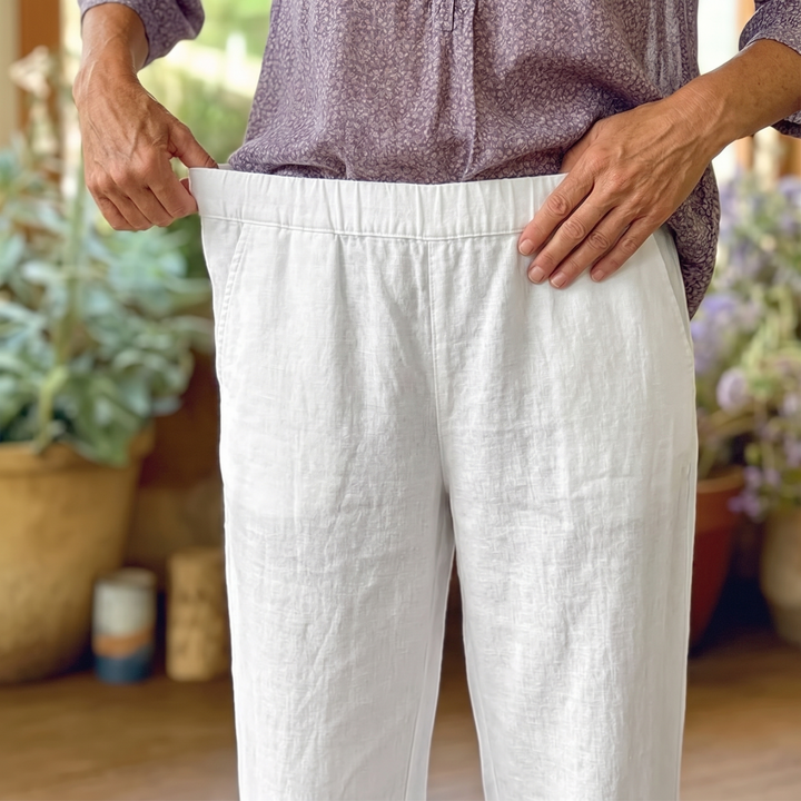 Womee – Kobiece Byxor Cropped Soft-Stretch