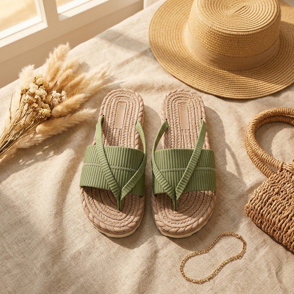 Lunara – Mjuka sandaler w stilu espadryli