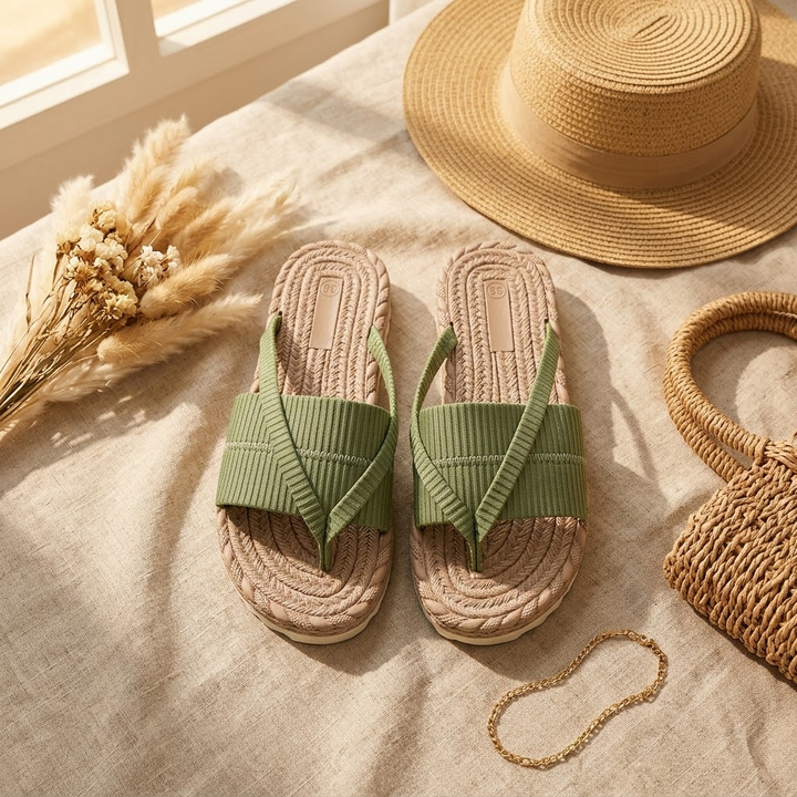 Lunara – Mjuka sandaler w stilu espadryli