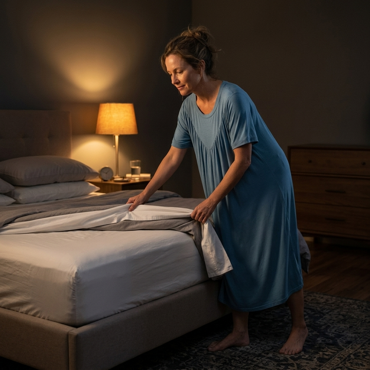 Softveil – Andningsbar Klänning Natt z Modalu för kvinnor