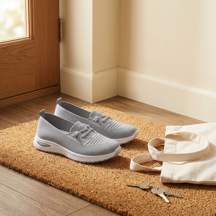 Strideflow – Lekkie Siatkowe Sneakers Slip-On