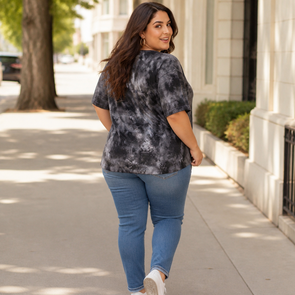 Wearbella – Lös blus, som inte ser ut på bezkształtną