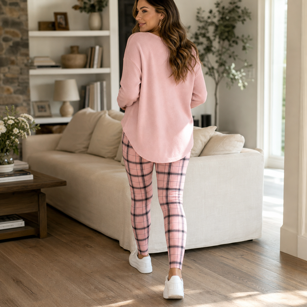 Veluna – Set Luźnego Swetra i Byxor