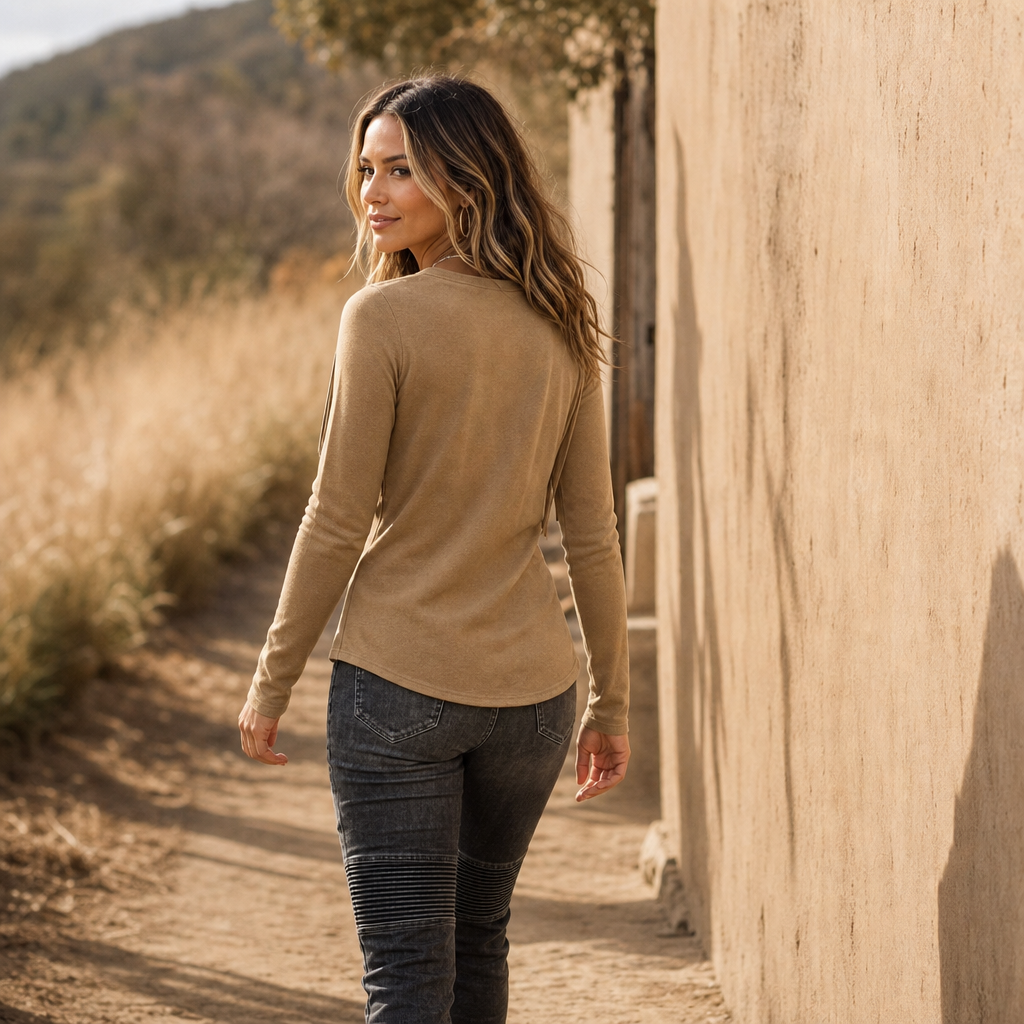 Vela Fringe – Top z frędzlami i form av litery V