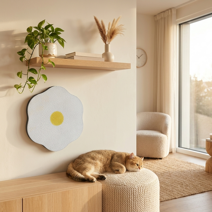 Pawbloom – Kocia drapaka i form av kwiatu för montażu på ścianie