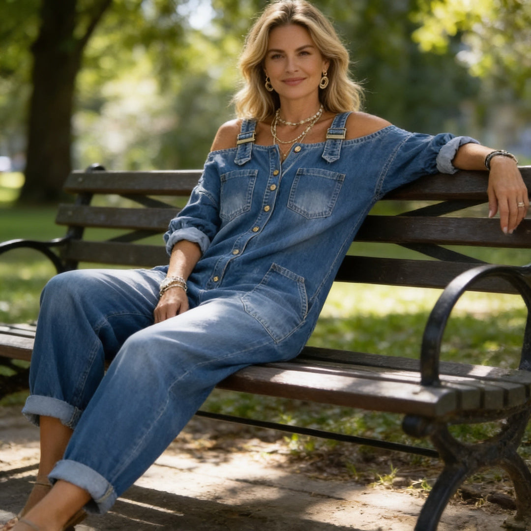 Wearbella – Ogrodniczki z vida ben i odkrytymi ramionami
