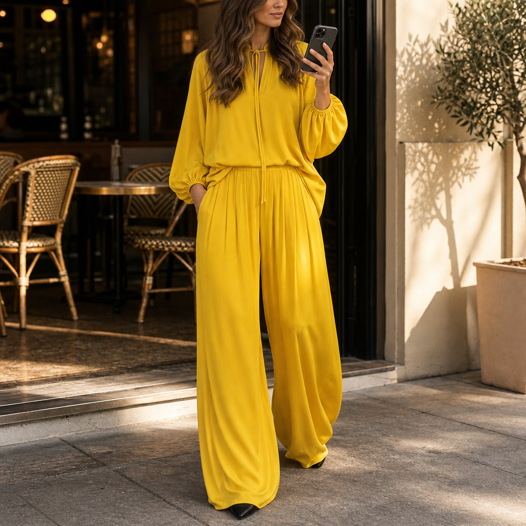 Softwear – Set z Luźnym Topem i Spodniami