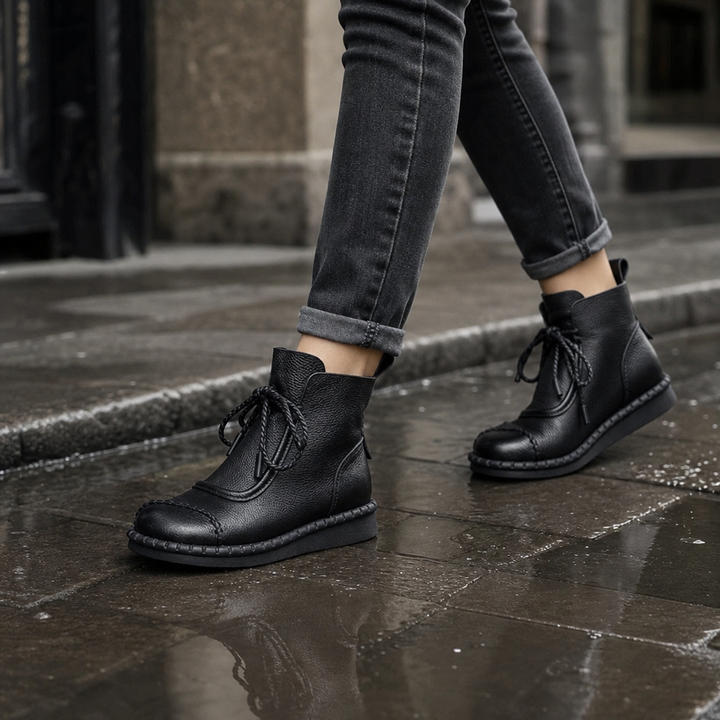 Vintara – Vintage Boots på Sznurowanie