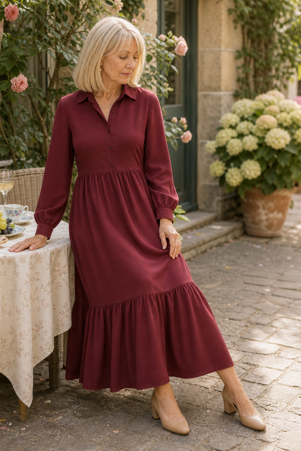 Wearbella – Klänning w luźnym fasonie