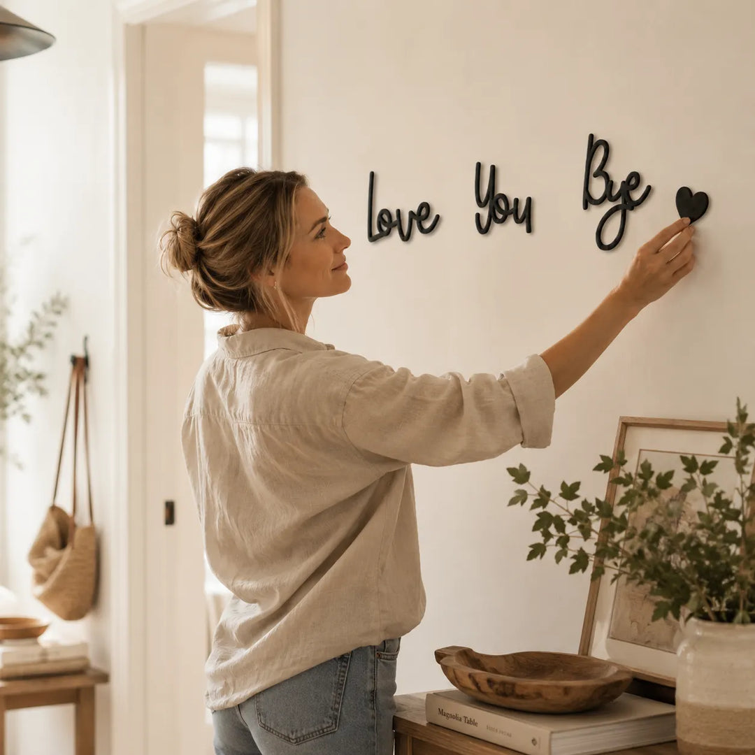 Homely – Set skryptów på vägg "Kocham Dig, Pa" z akcentem serca