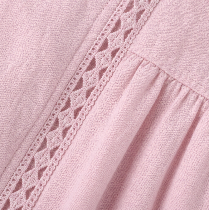 Liorelle – Blus Babydoll z Koronkowym Finish i Urringning w V-ringning för kvinnor