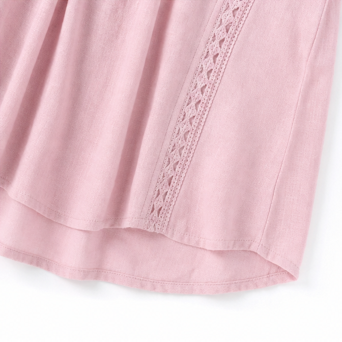 Liorelle – Blus Babydoll z Koronkowym Finish i Urringning w V-ringning för kvinnor
