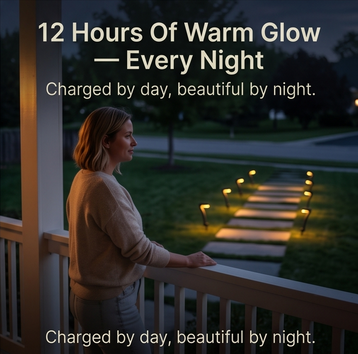 Lumenly – Rzeźbiarskie Słoneczne Lampy Ścieżkowe (Set 4)
