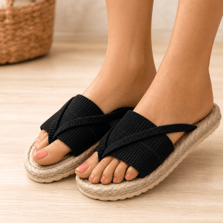 Lunara – Mjuka Wplecione Sandaler på Lato
