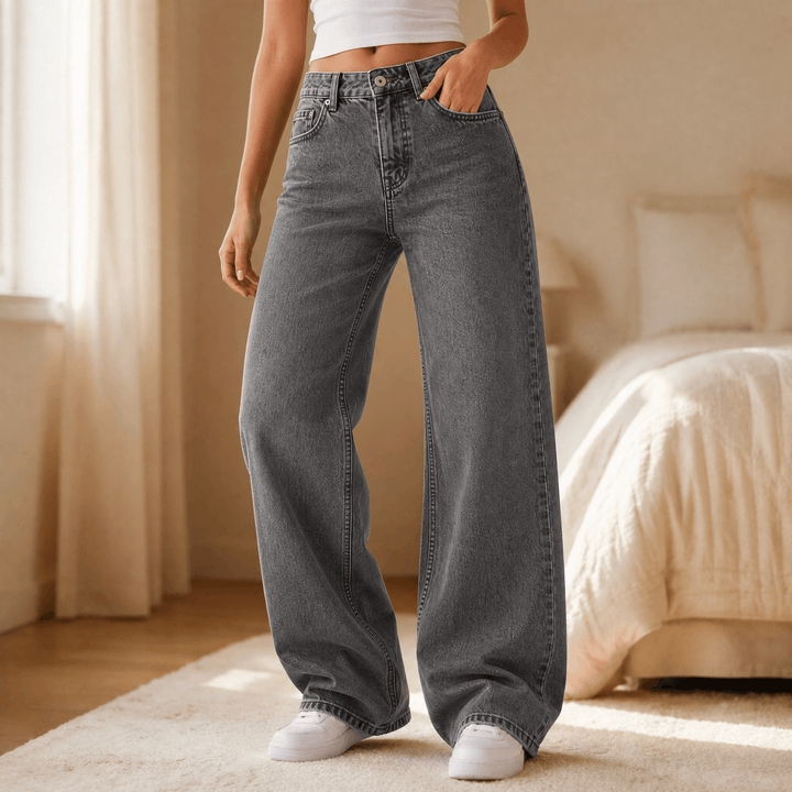 Lunavia – Dam jeans w stilu vintage z vida ben