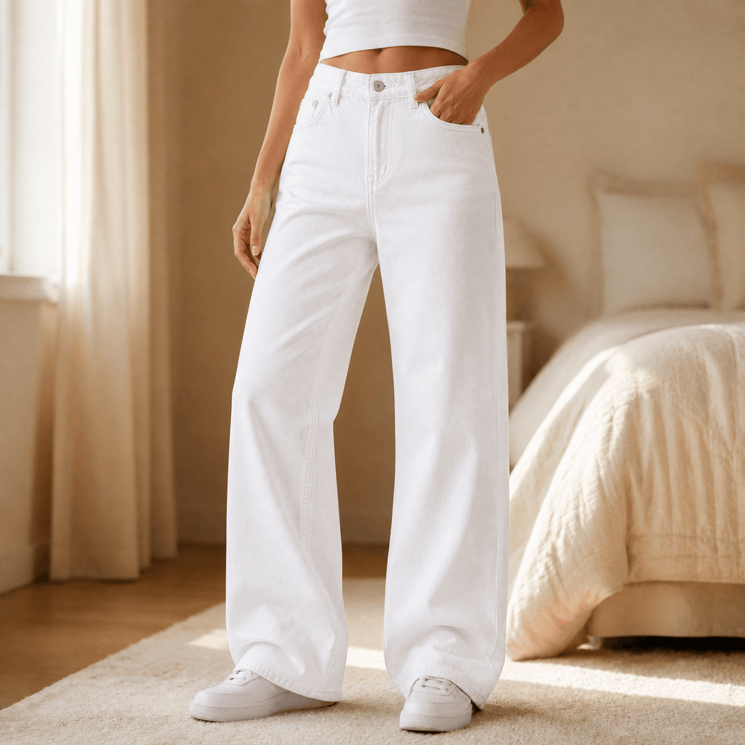 Lunavia – Dam jeans w stilu vintage z vida ben