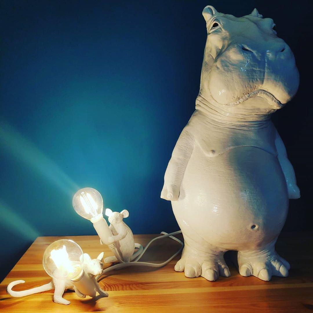 Musbordslampa