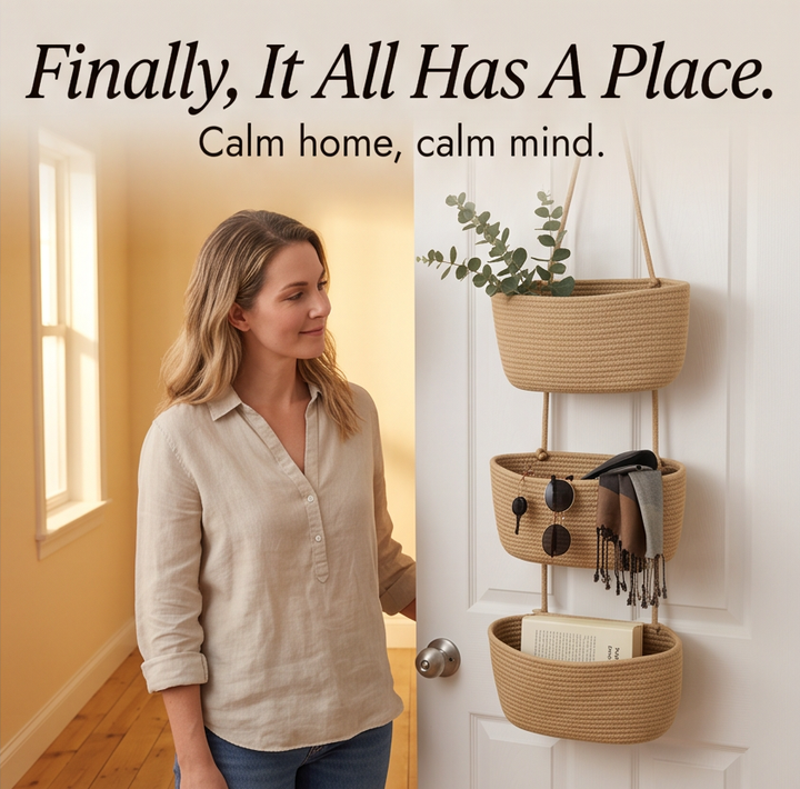 Nestora – Wiszący kosz 3-poziomowy