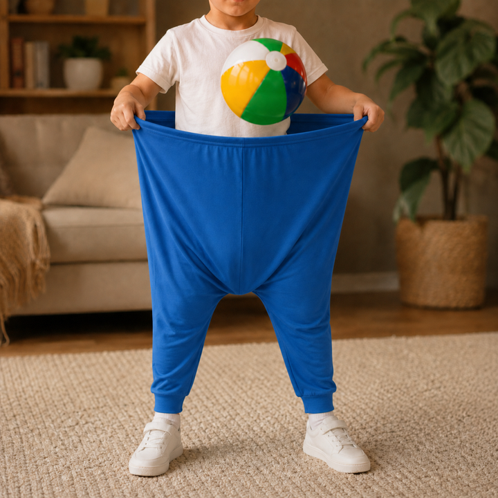 Gigglepants – Byxor för łapania piłek för bärande på rodzinną imprezę