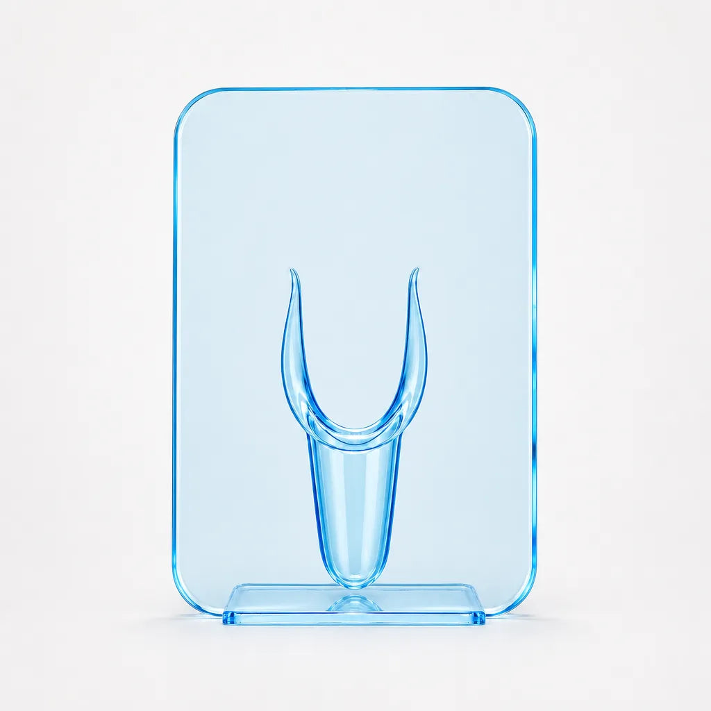 Belavera – Transparent Akrilowy Wazon Ramkowy på Kwiaty, Modern Obraz