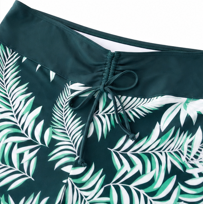 Solvira – Set bikini med hög midja i szortami oraz kontrolą mage