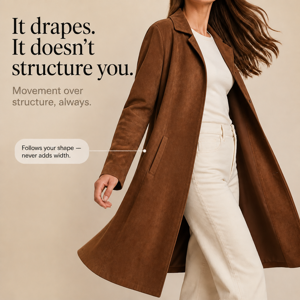 Draperie – Suede Trench, Som Rör Sig Tillsammans z Dig, a Inte Wokół Dig