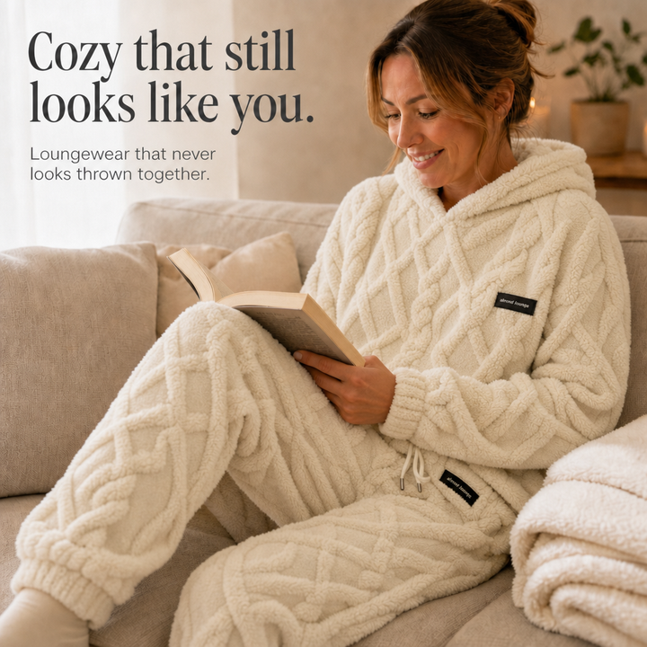 Cloudwarm – Set z Kapturkiem i Spodniami w Utseende Fleece