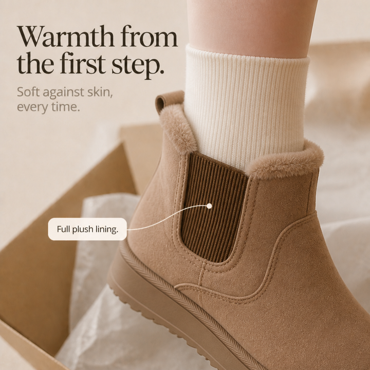 Cozywalk – Vinter Skor Slip-On med foder