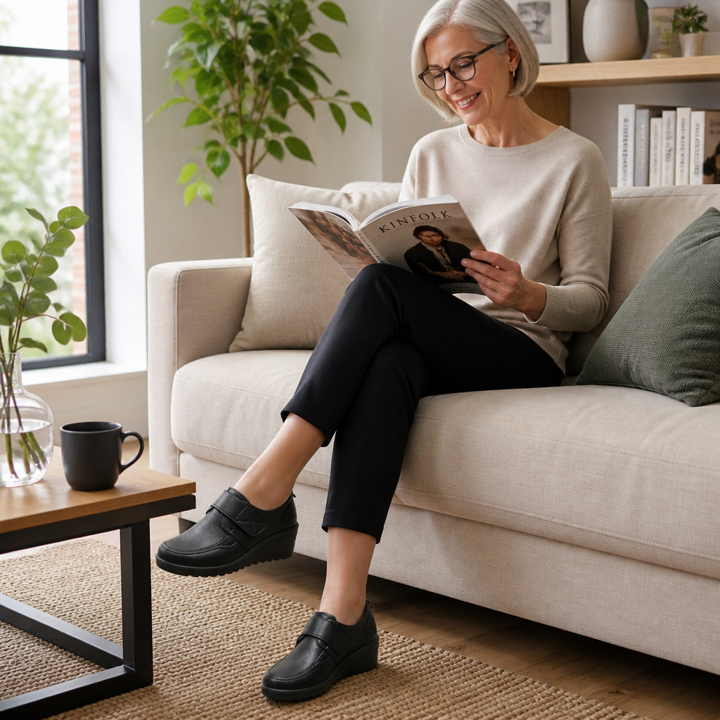 Stridewell – Skor arbets typu Slip-On