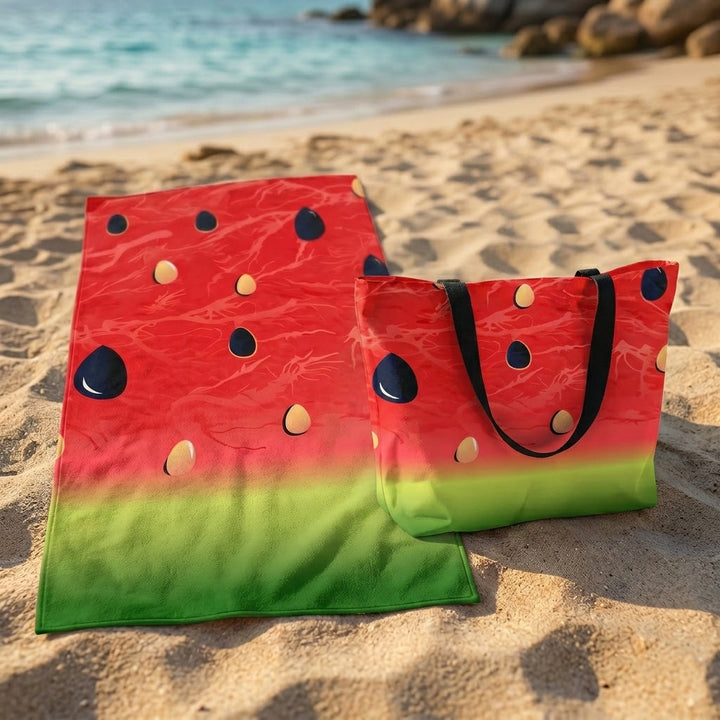 Sandela – 2-w-1 Handduk Plażowy i Väska