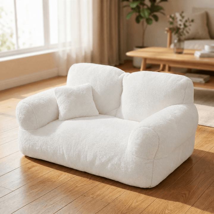 Pawluna – Pluszowa Sofa dla Zwierząt z Praniem w Tvättmaskin